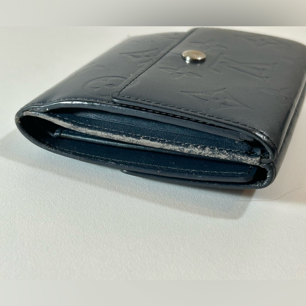 Louis Vuitton Monogram Mat Portefeiulle Elise Trifold Wallet - Picture 4 of 12